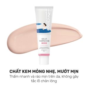 Chất kem Round Lab Birch Juice Moisturizing Tone-up Sunscreen 50ml